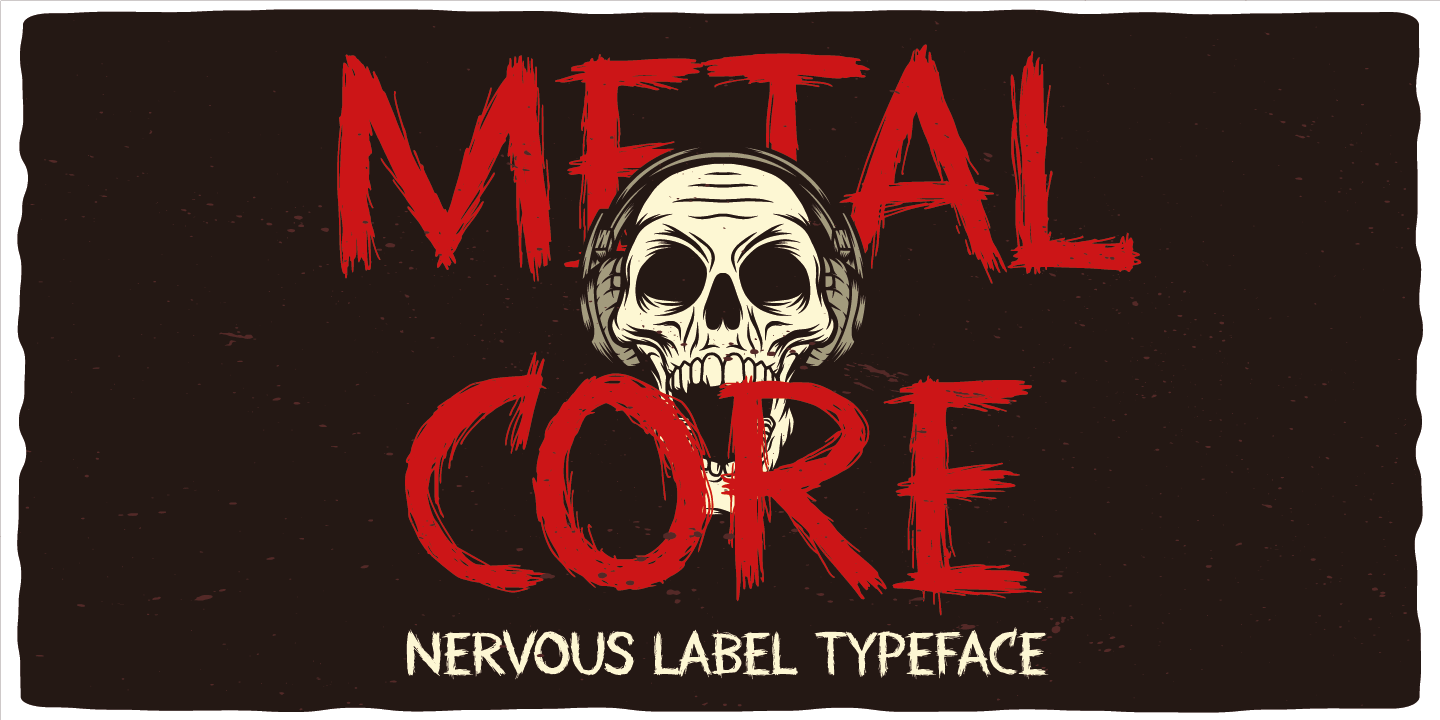Font Metal Core